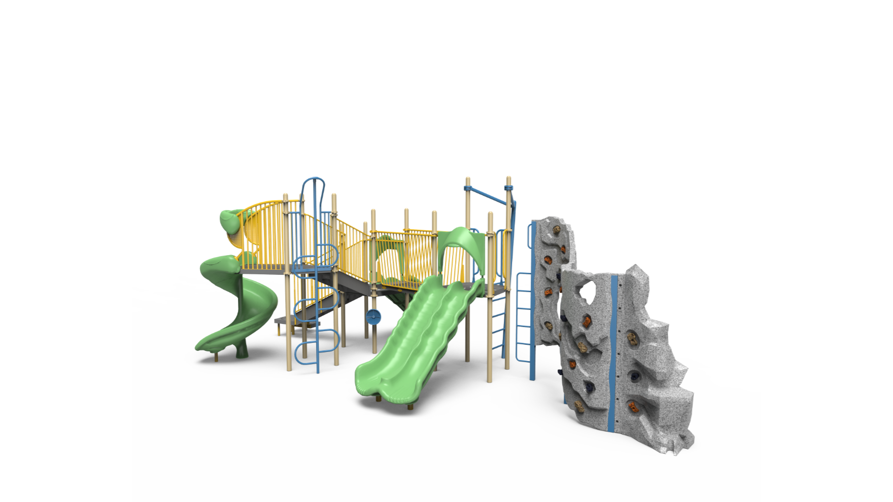 Challengers Playground 350-2252 school-age equipment for active children