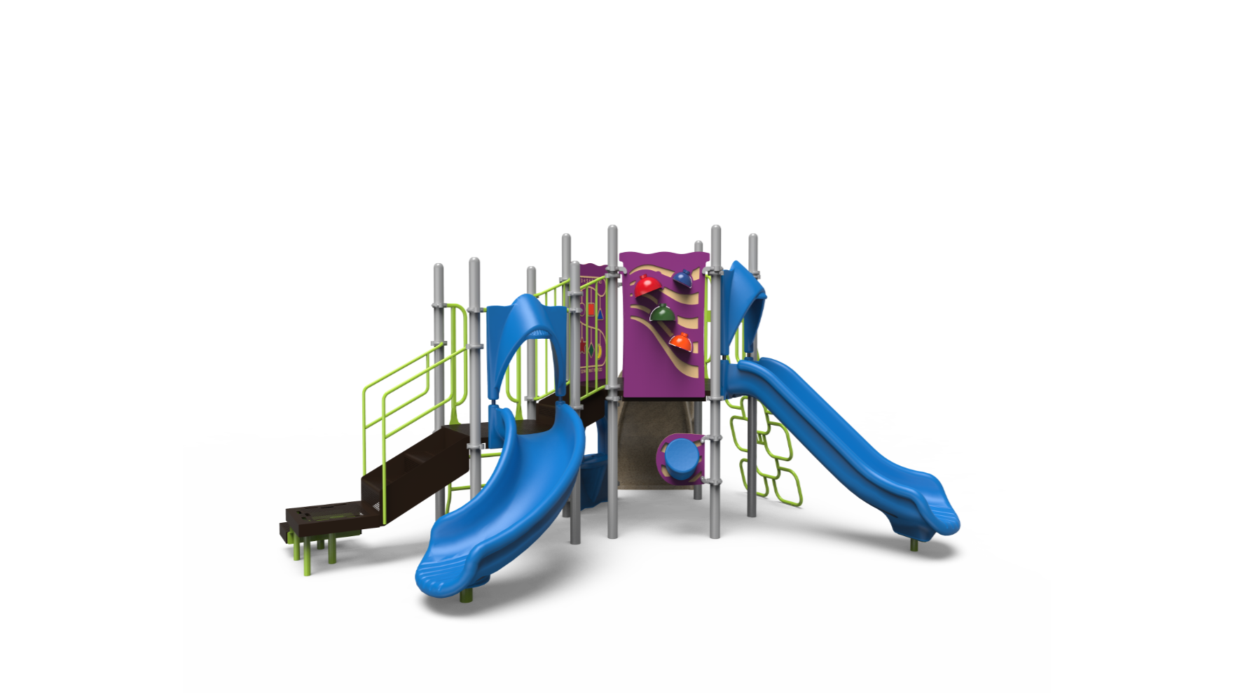 Challengers playground 350-2255 early commercial play structure for kids