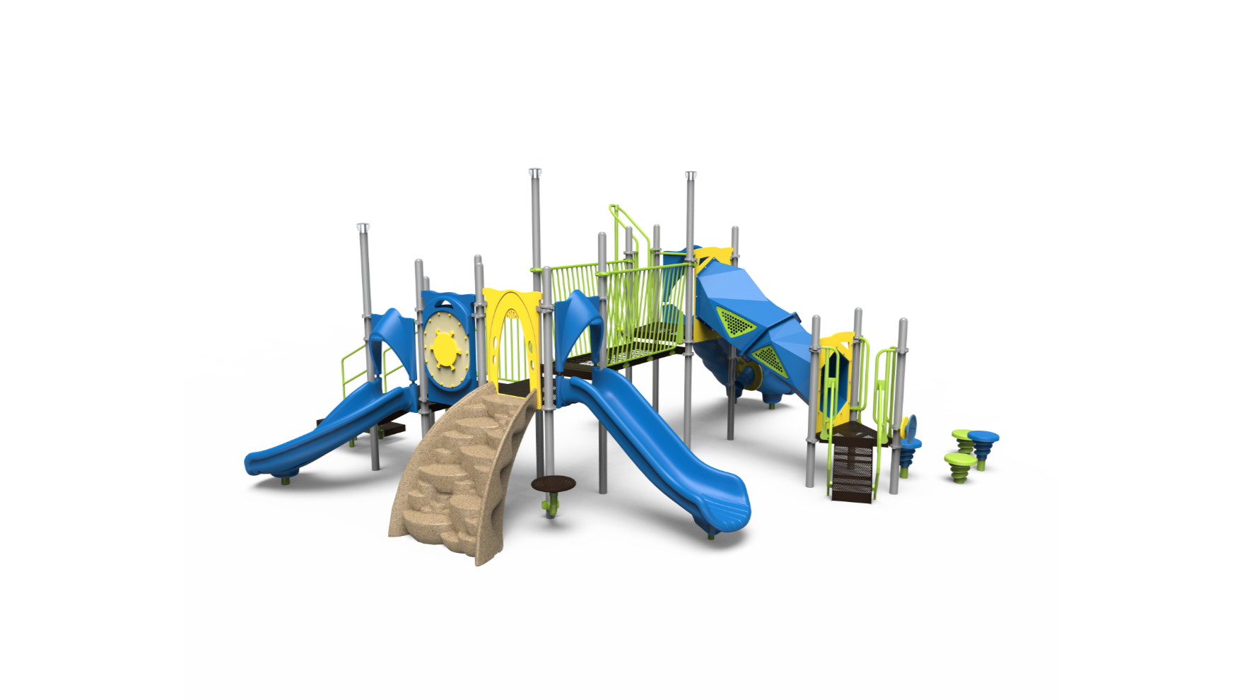 Challengers Playground 350-2433 unit for children's active play