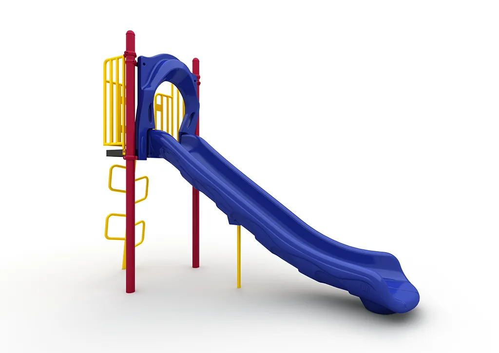 5 Foot Freestanding Single Slide | Commercial Playground Slide - Image 2