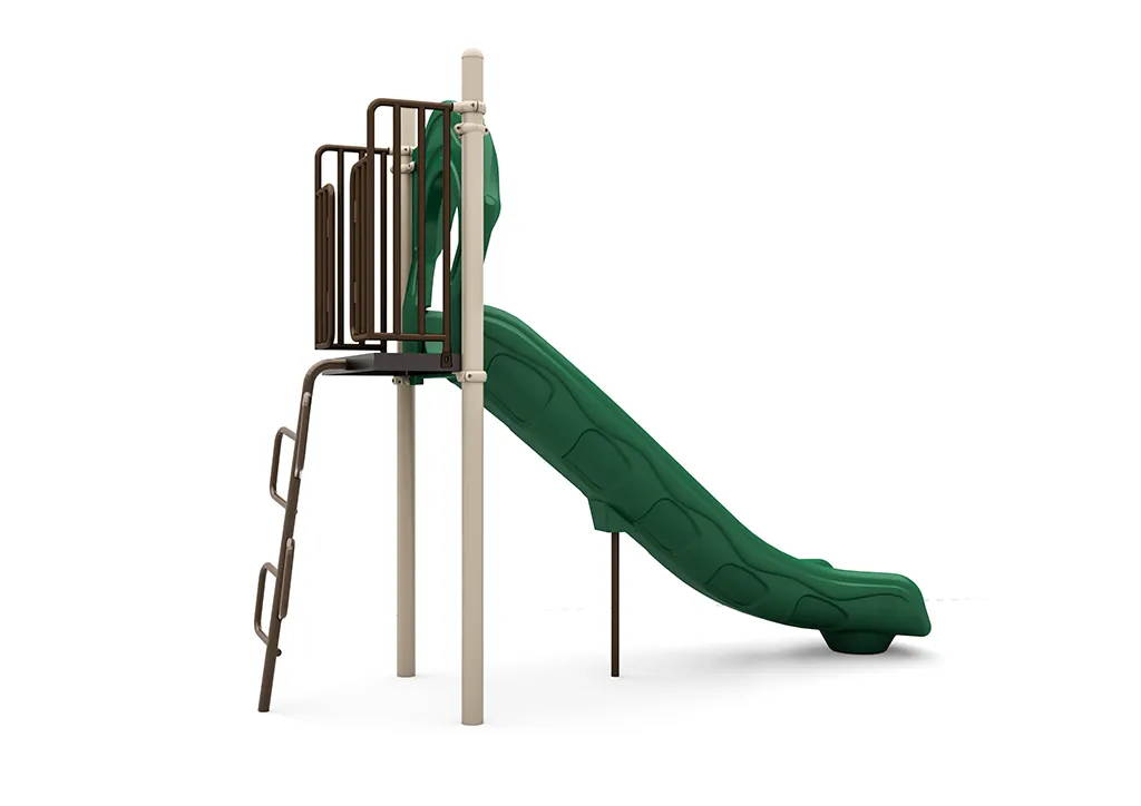5 Foot Freestanding Single Slide | Commercial Playground Slide - Image 3