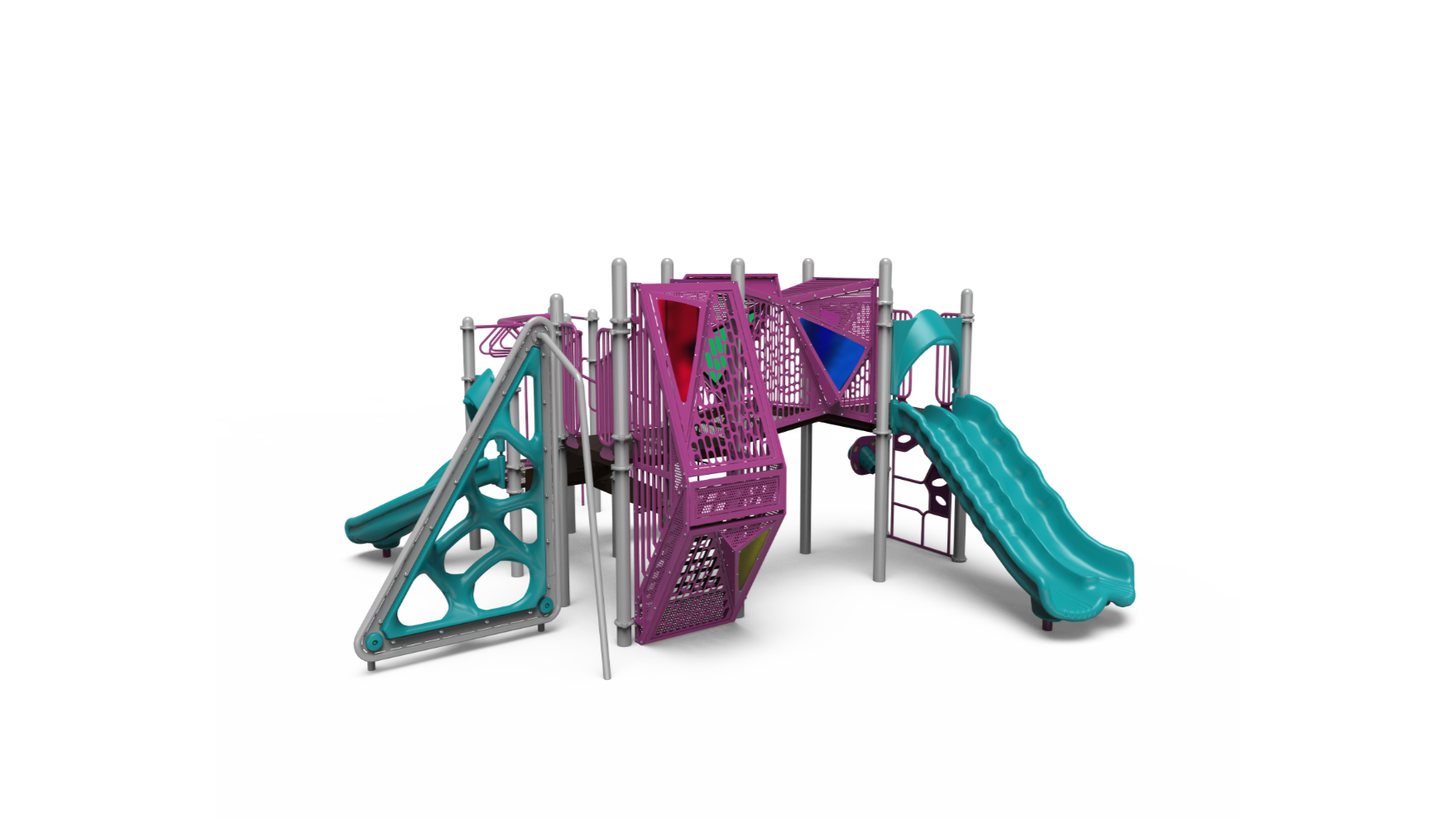 nolas place – Nola's Place school-age playground structure for active children