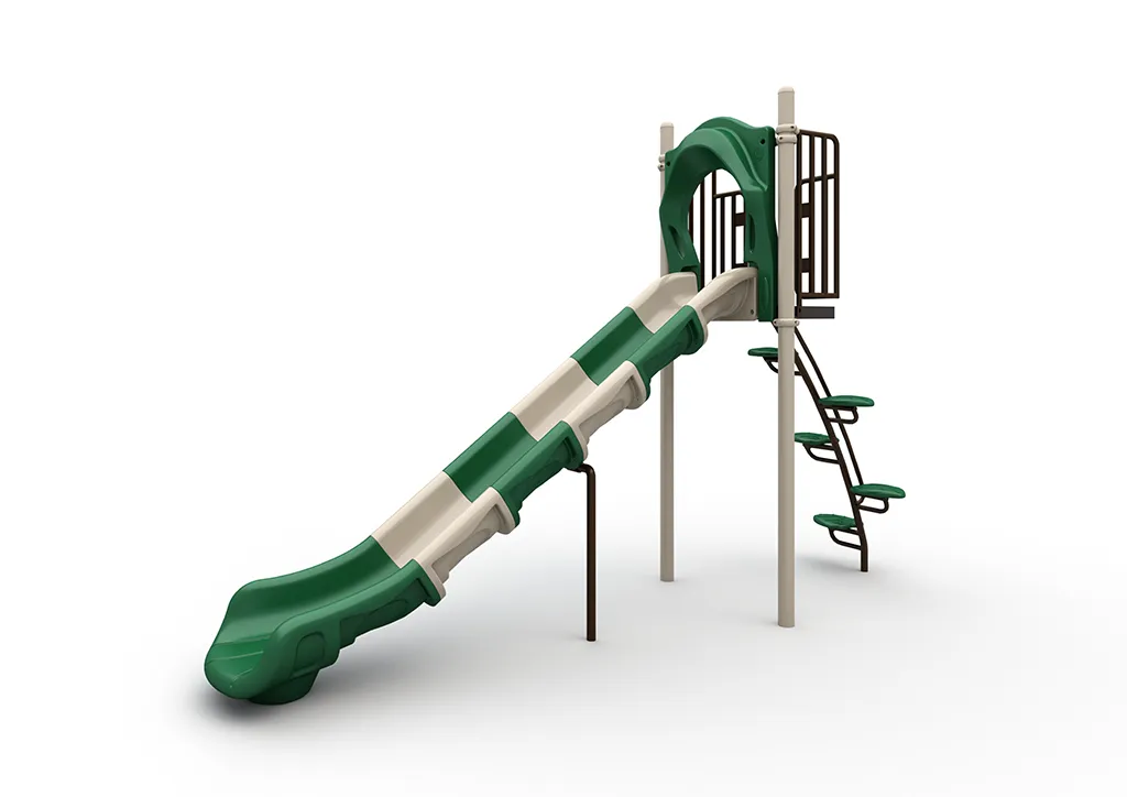 6 Foot Freestanding Single Slide | Commercial Playground Slide - Image 2