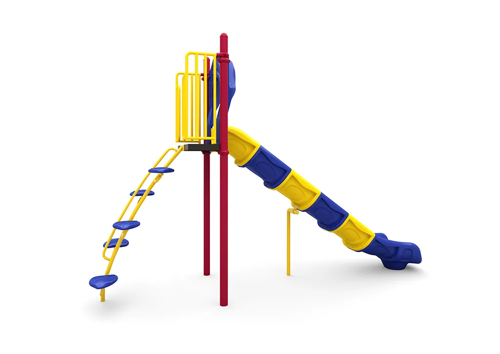 6 Foot Freestanding Single Slide | Commercial Playground Slide - Image 3