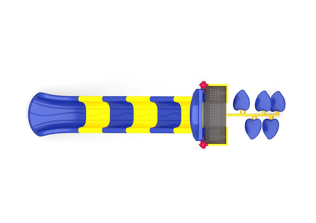 6 Foot Freestanding Single Slide | Commercial Playground Slide - Image 4