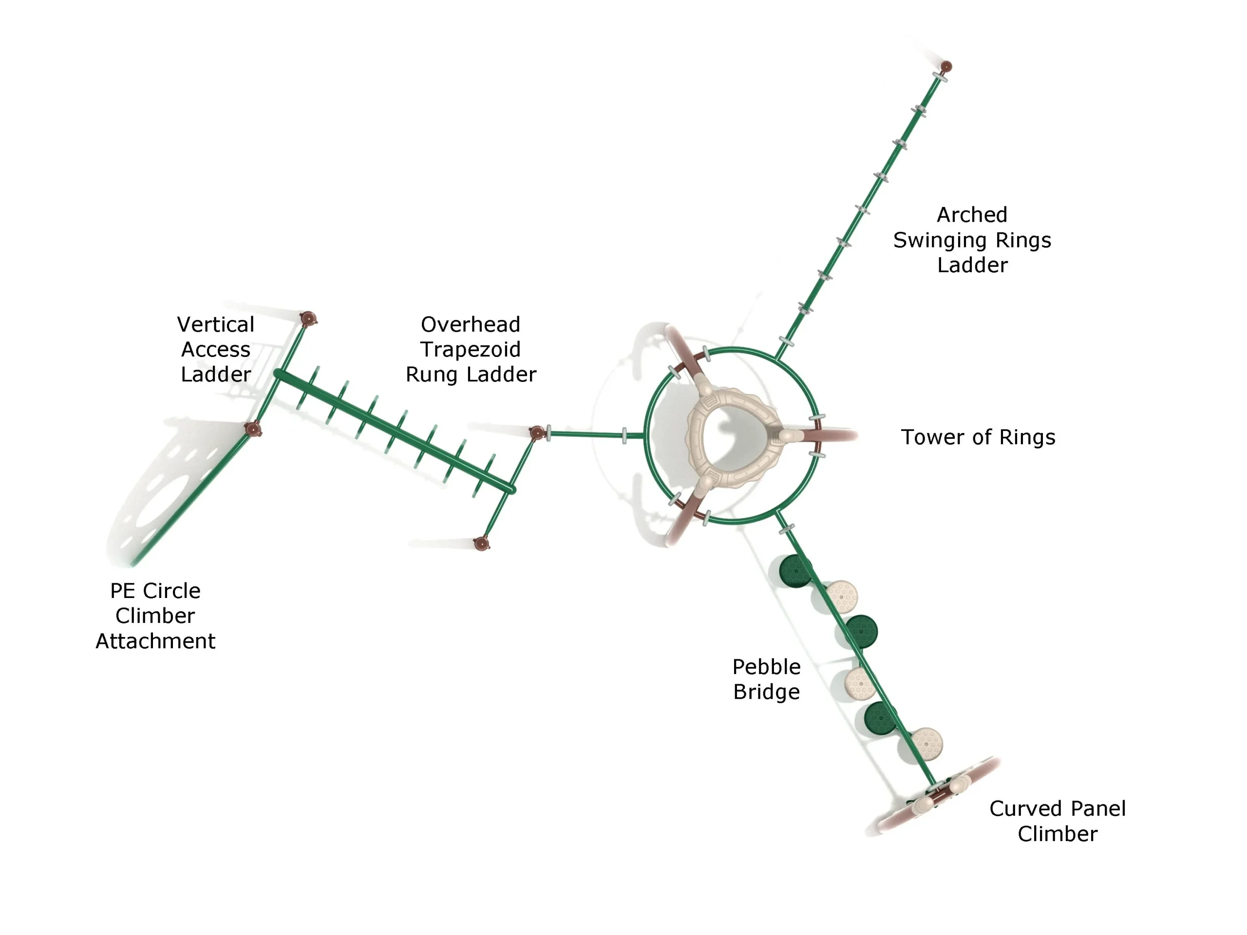 Beach Plum Commercial Playground System - Image 3