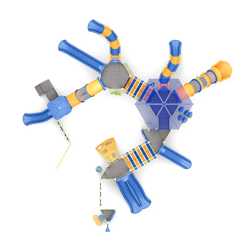 Bones Brige Rapids Commercial Playground Structure - Image 3