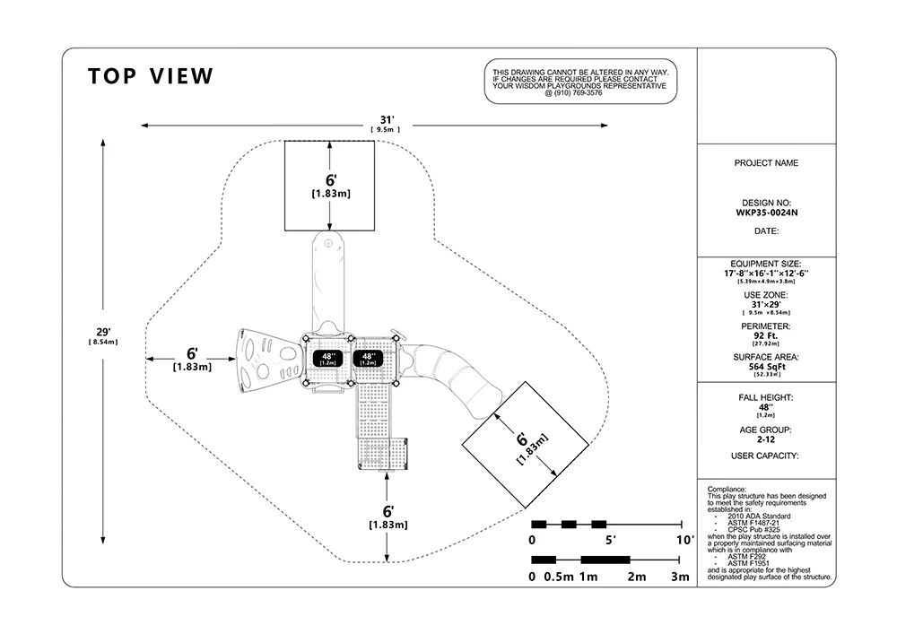Breezy Peak Commercial Playground Structure - Image 8