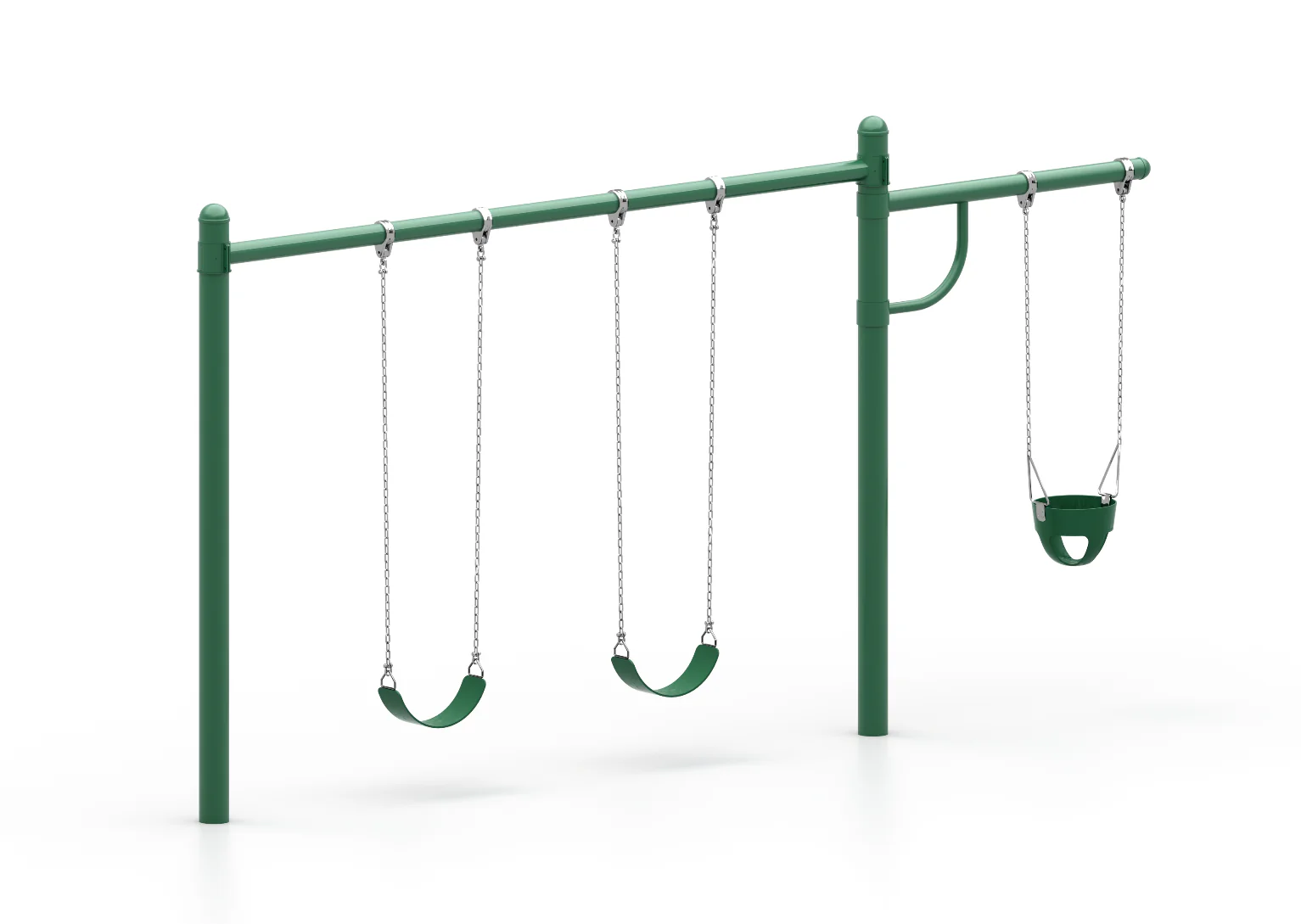 Commercial Metal Swingset – Cantilever - Image 3