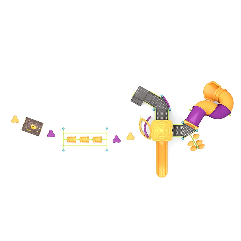 East Bank Racer Commercial Playground Structure - Image 3
