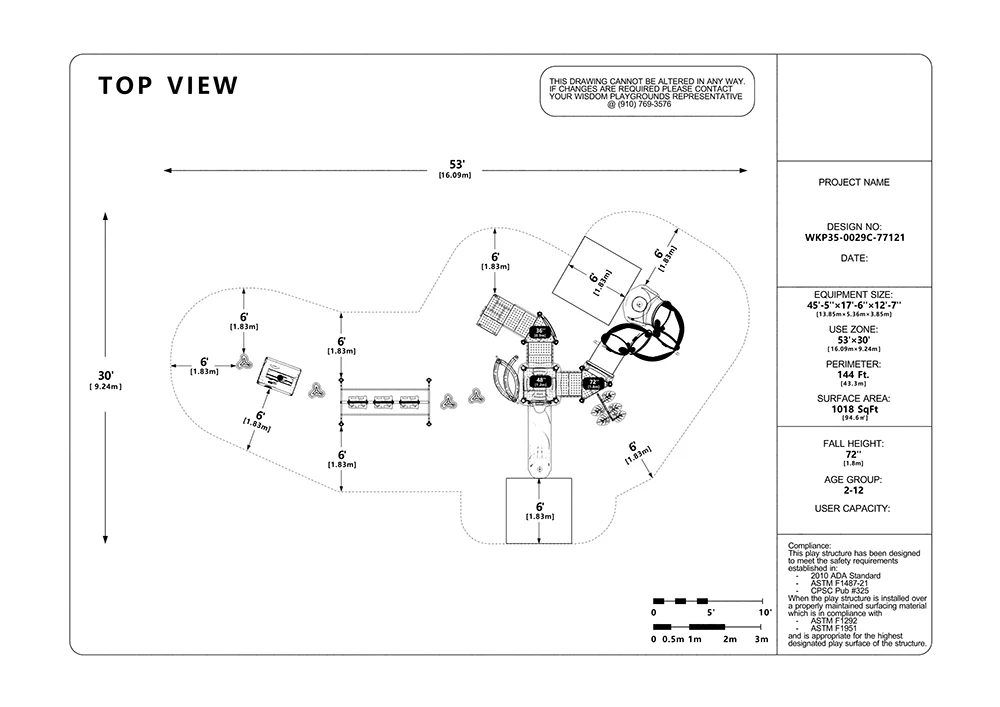 East Bank Racer Commercial Playground Structure - Image 5