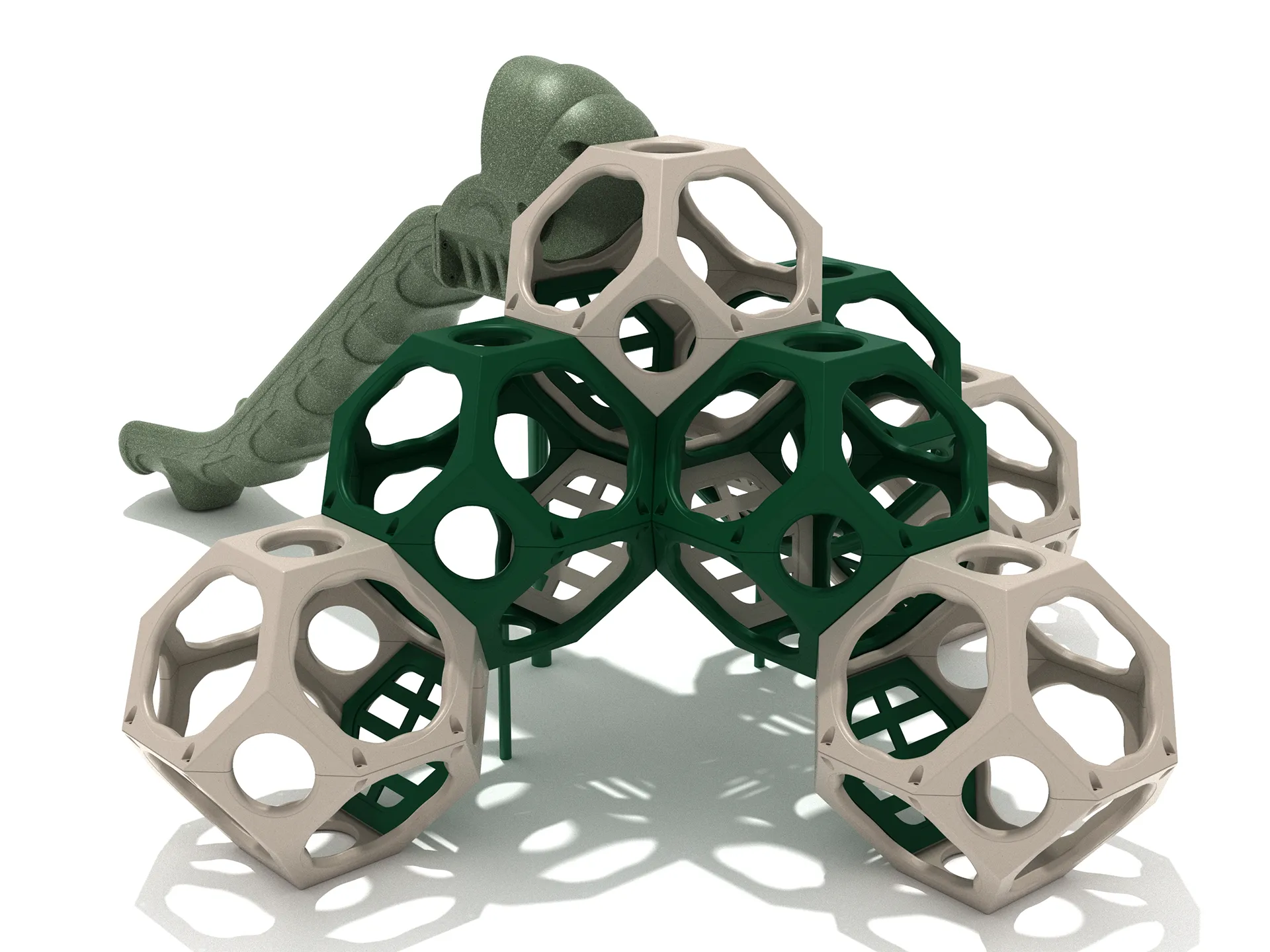 Heights of Hippasus | Playground Climber with Integrated Slide - Image 2