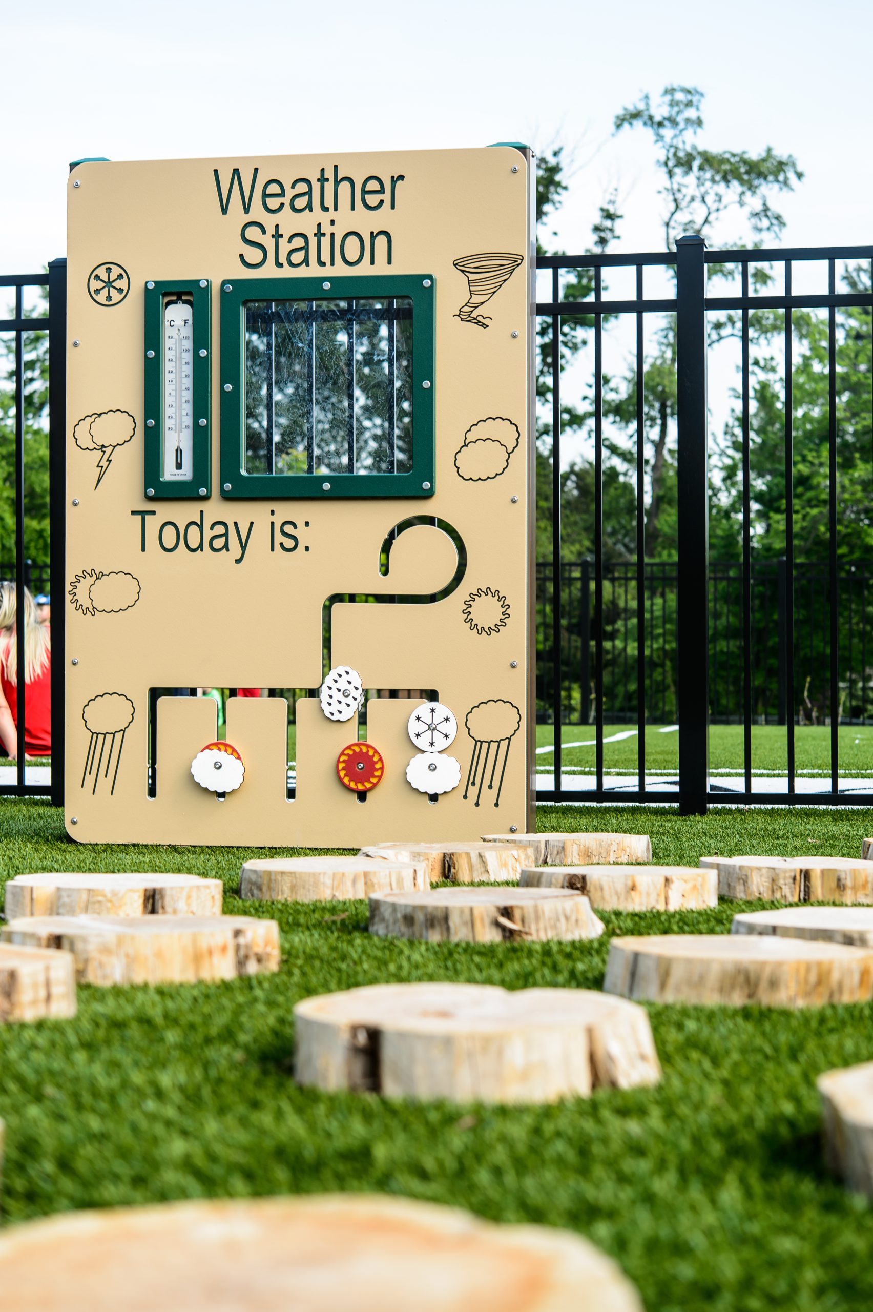 Basic Preschool Weather Station | Playground Activity Panel - Image 4