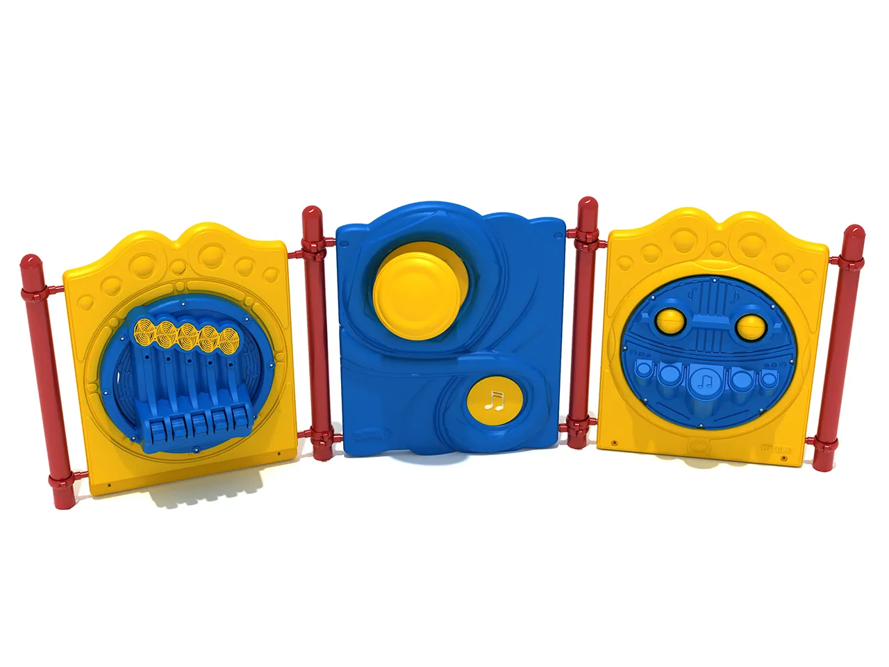 Musical Activity Panel Set of 3 | Outdoor Musical Instruments - Image 2