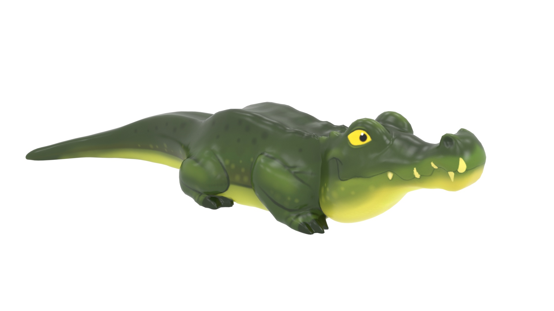 A colorful gator climber playground structure for children aged 2 to 12.