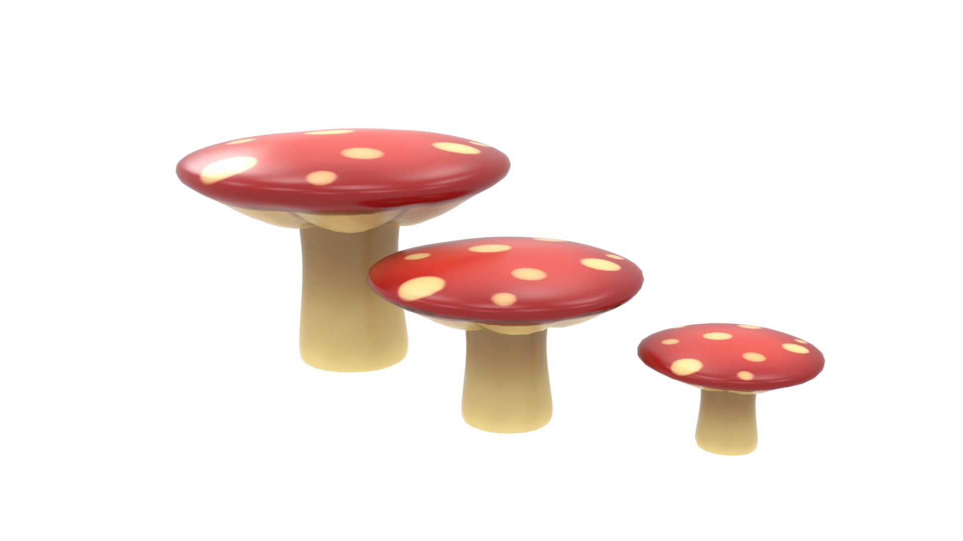 A vibrant mushroom path stepper playground climber with multiple steps, set in a green outdoor environment for children aged 2-12.