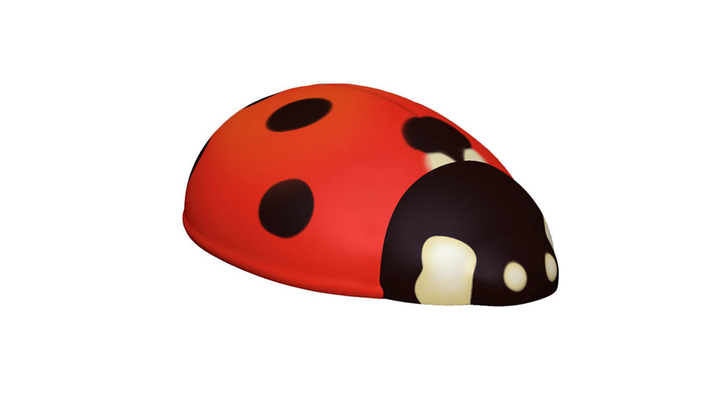 A colorful Ladybug Climber for playgrounds, designed for children 6 months to 12 years.