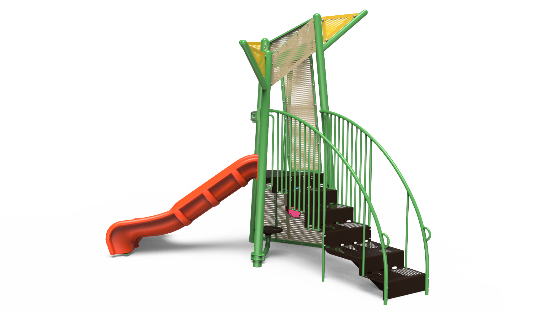 Gateway w/ Dynamic Descent Slide Entrance & Slide-a-Side Exit (Freestanding) - Image 2