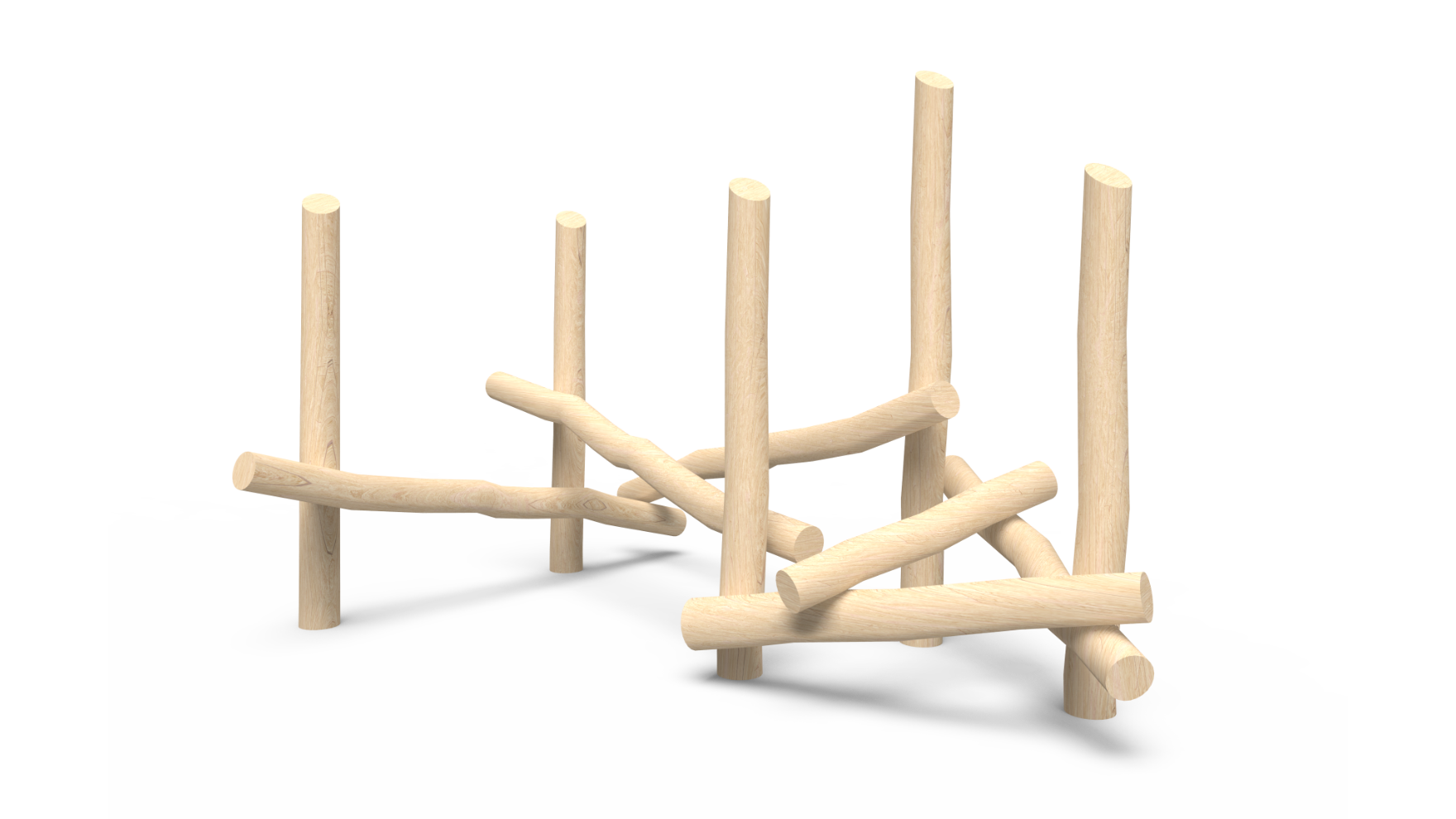 Aspen Timber Stacks playground for school-age children