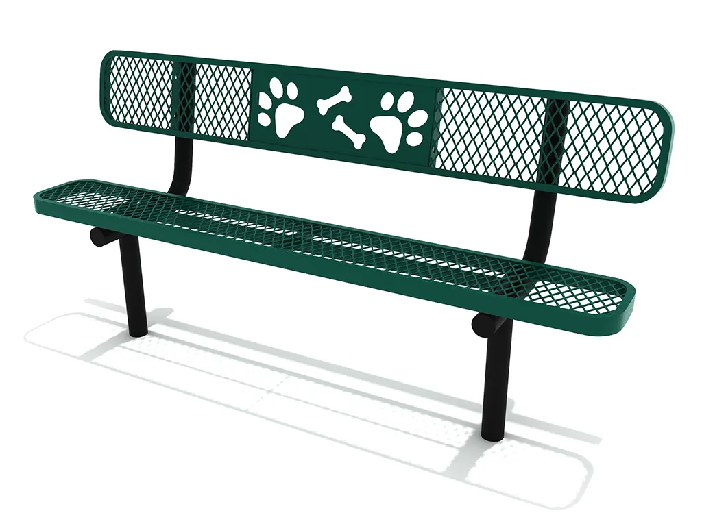 6 ft Dog Park Bench | Dog Park Equipment - Image 2