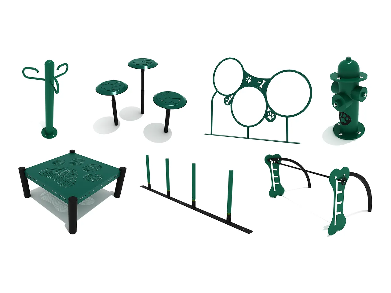 Canine Comforts Bundle | 7-Piece Dog Play Equipment - Image 2