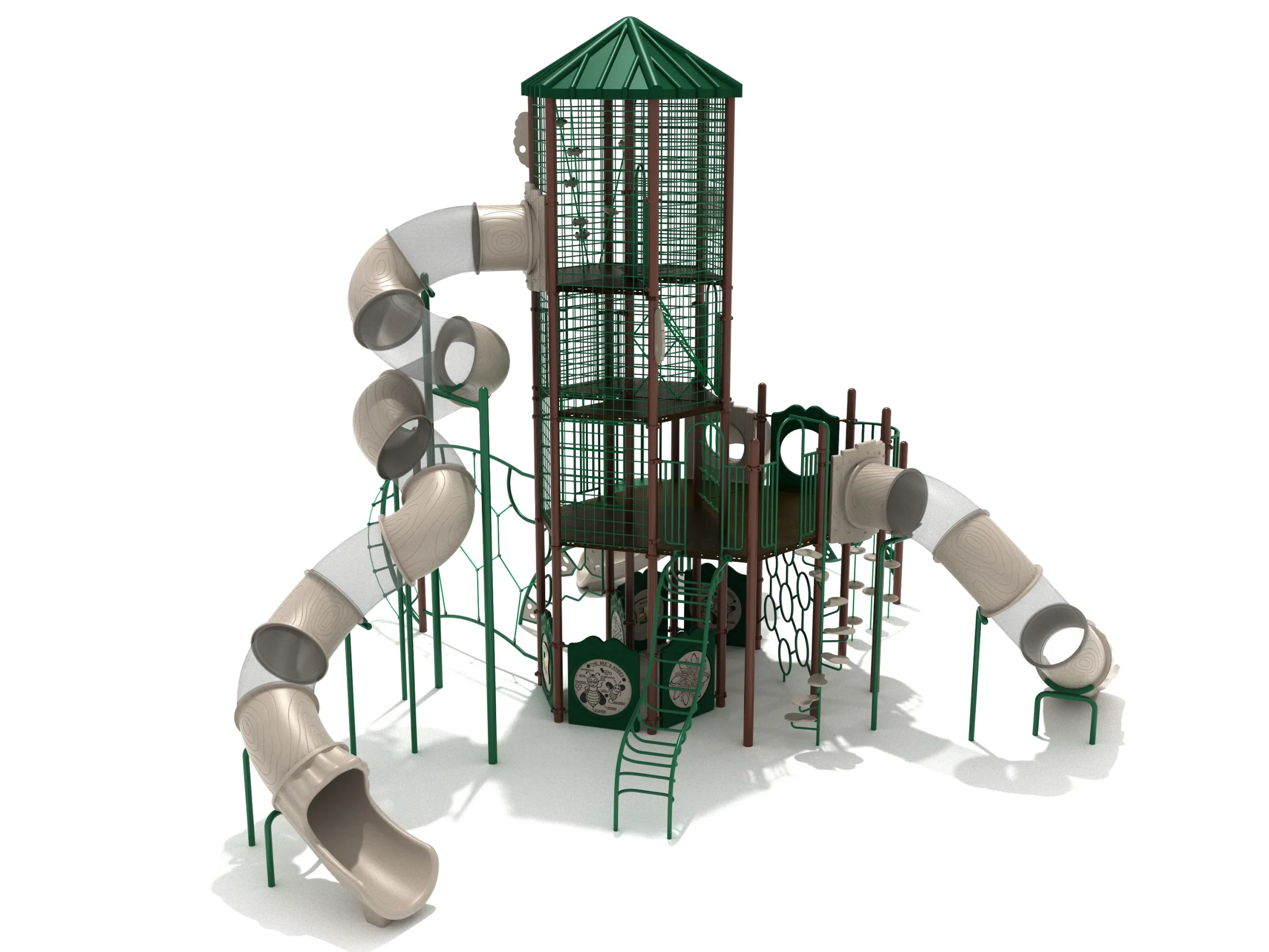Eiffel Tower Escapade Commercial Playground Structure - Image 3