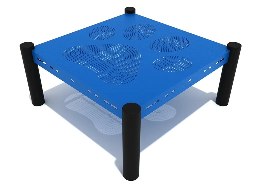 Paw Print Grooming Deck | Dog Park Equipment - Image 2
