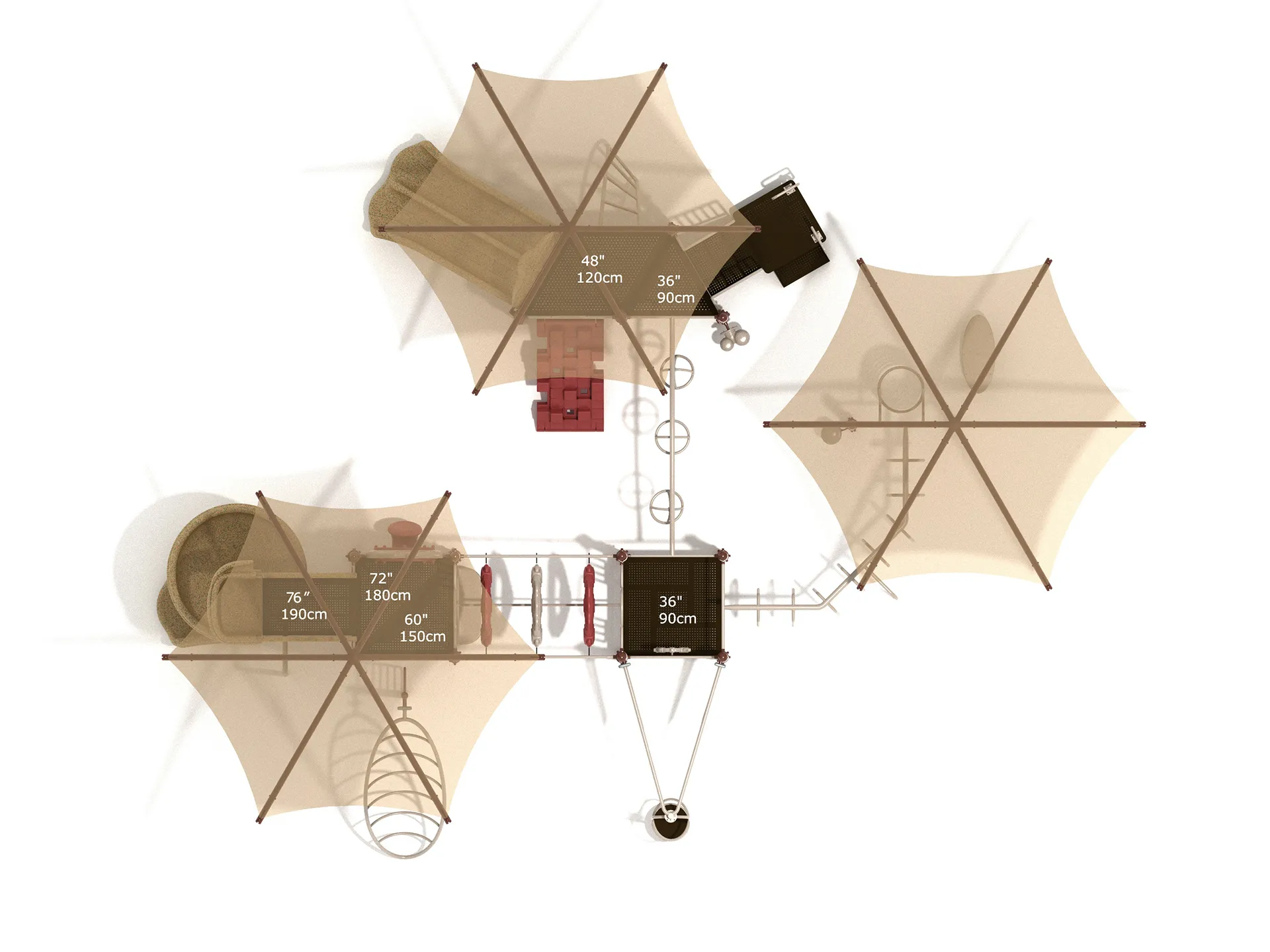 Pomander Walk Commercial Playground System - Image 3
