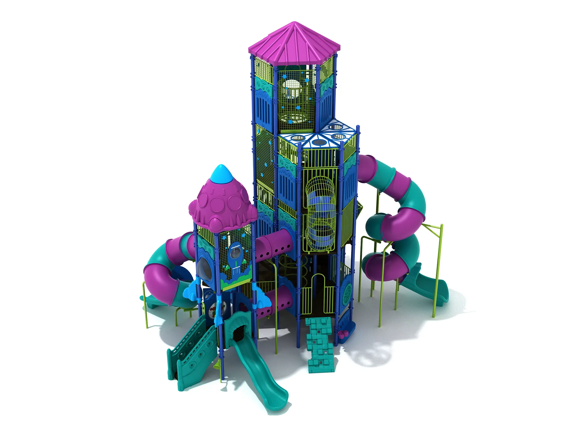 Space Needle Navigator Commercial Playground Structure - Image 2