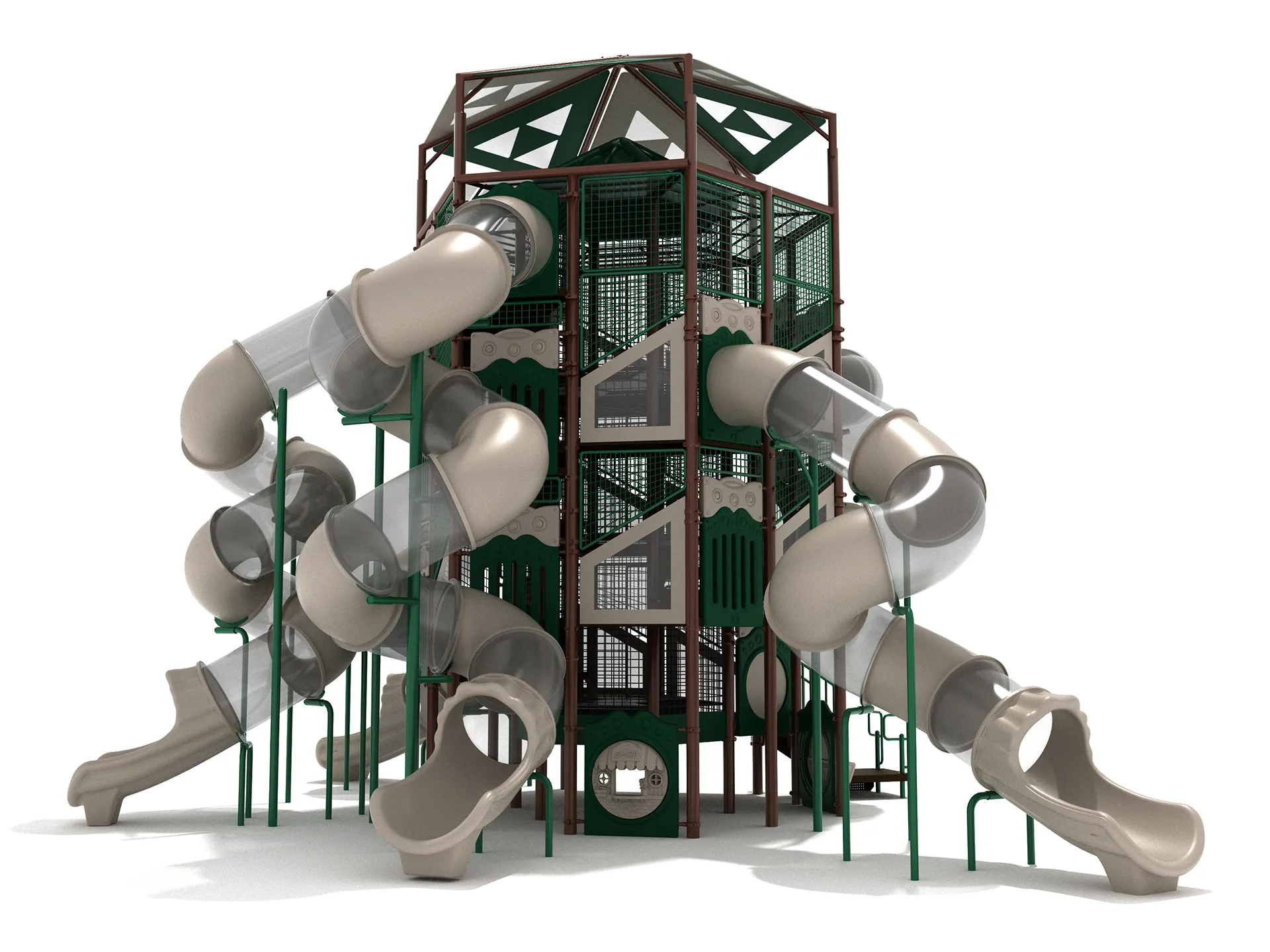 Tokyo Tower of Play Commercial Playground Structure - Image 5