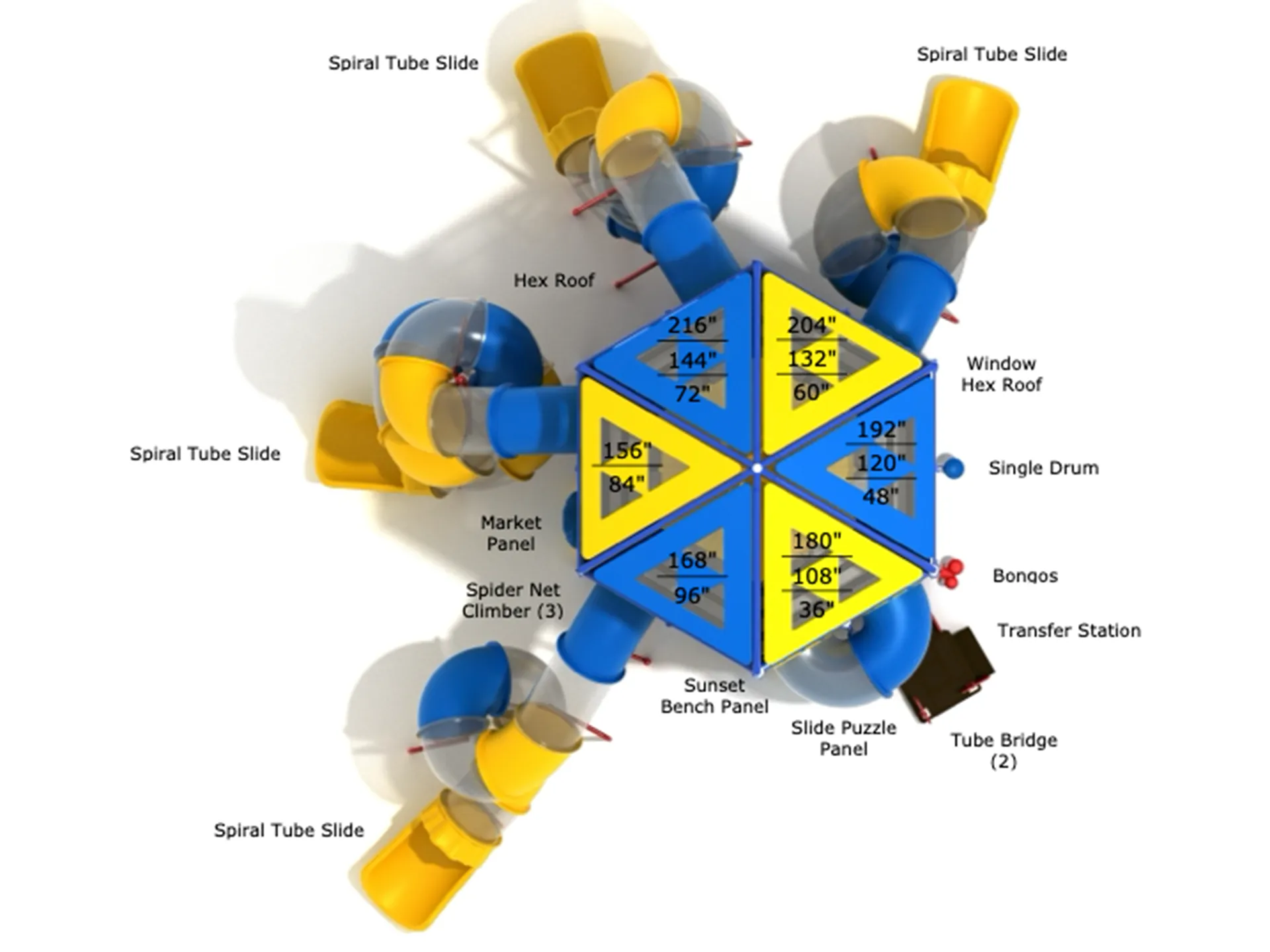 Tokyo Tower of Play Commercial Playground Structure - Image 3