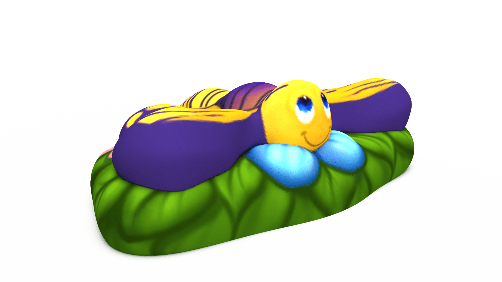 A vibrant butterfly on flowerpad climber early, designed for children aged 2-12, bringing nature to the playground.
